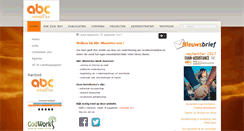Desktop Screenshot of abcministries.be
